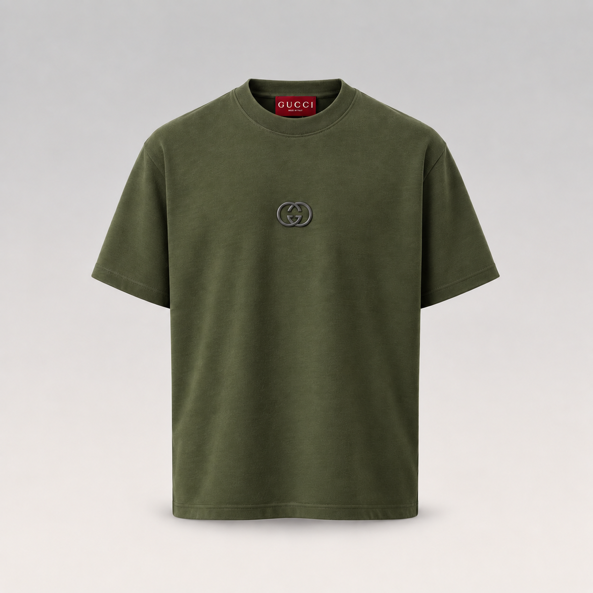 Cotton Jersey T-Shirt With Embroidery