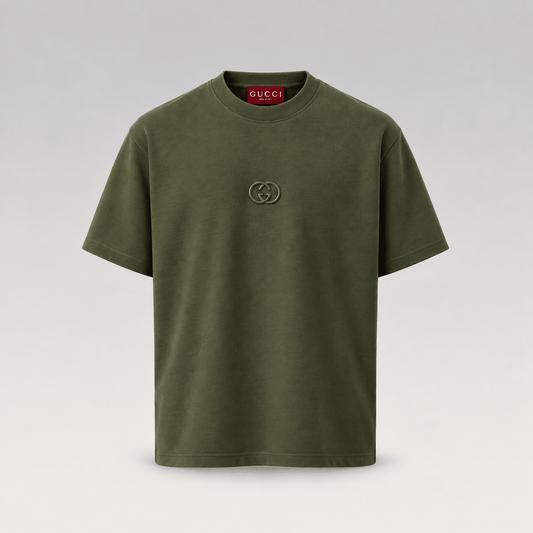 Cotton Jersey T-Shirt With Embroidery