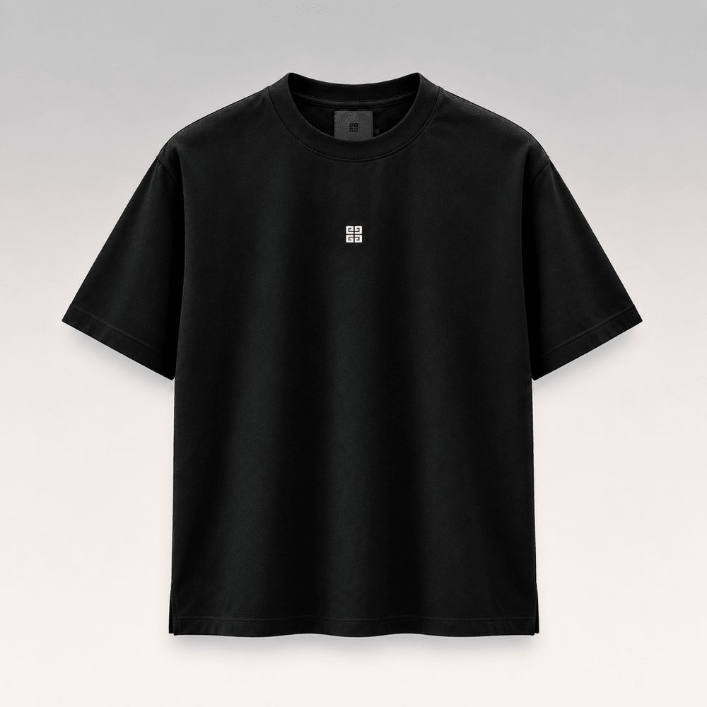 4G-Embroidered Cotton T-Shirt