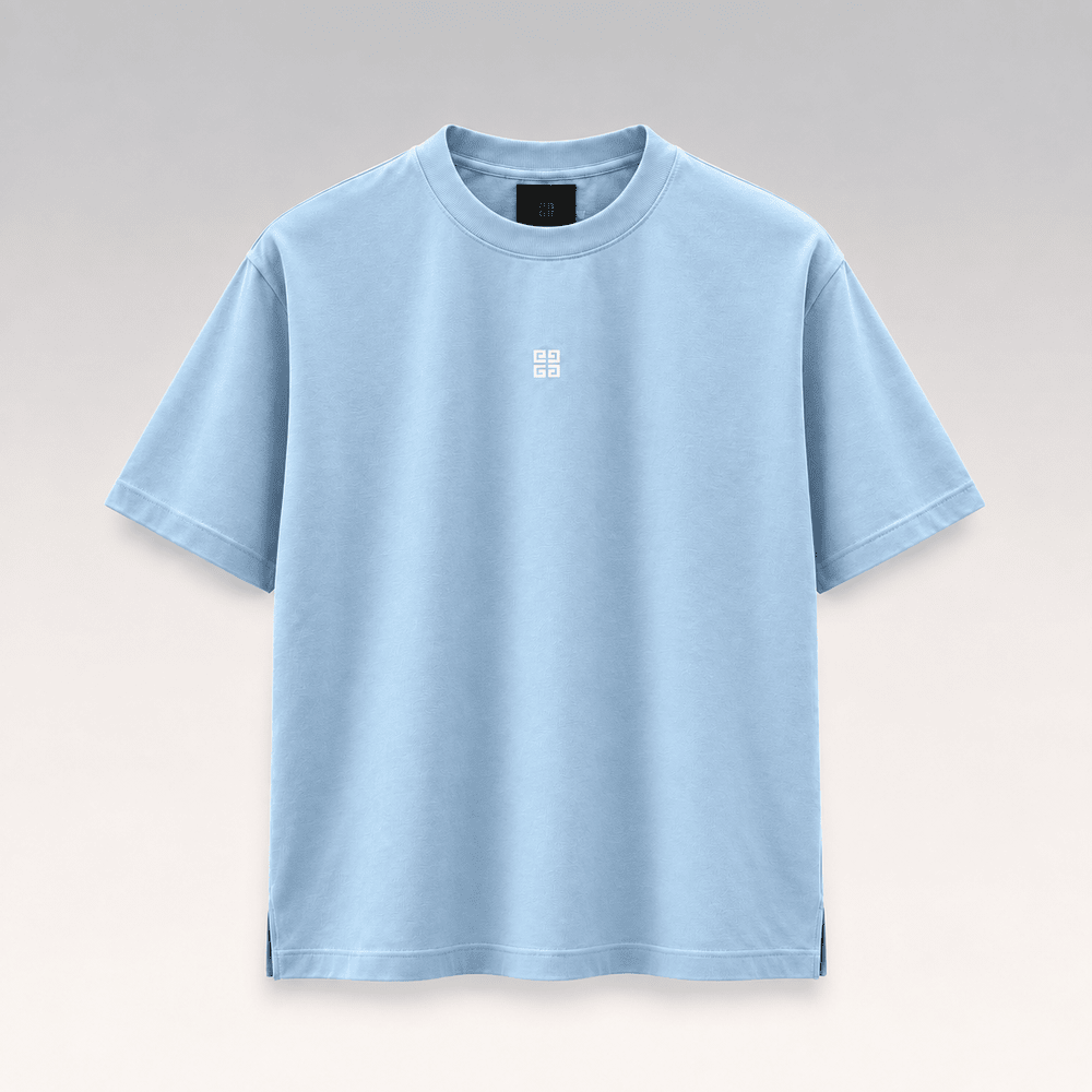 4G-Embroidered Cotton T-Shirt