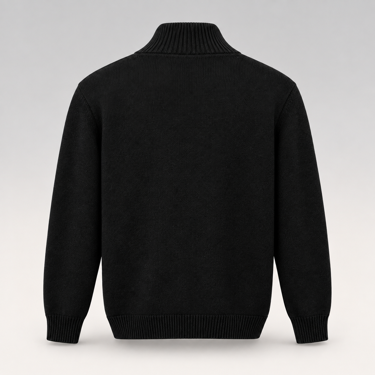 Metal Triangle Logo Zip-Up Cardigan