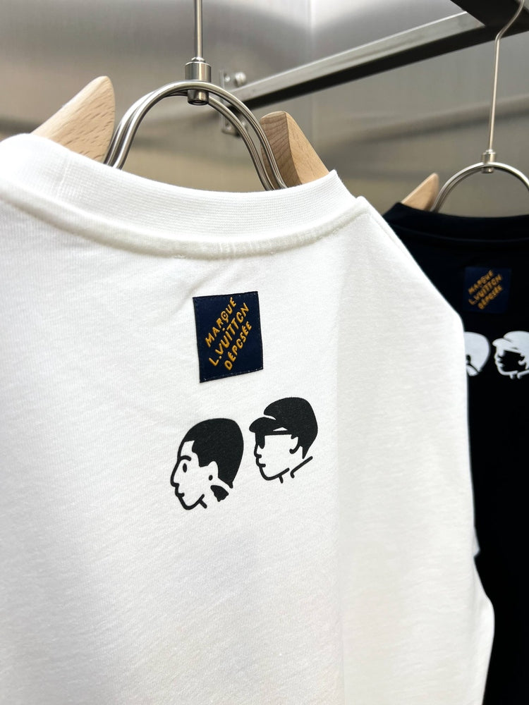 Heart Logo Cotton T-Shirt