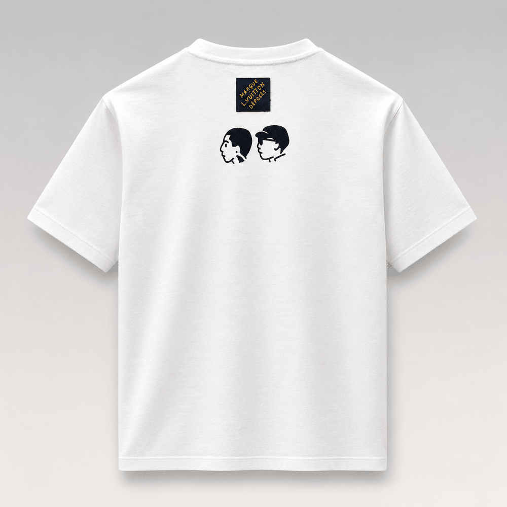 Heart Logo Cotton T-Shirt