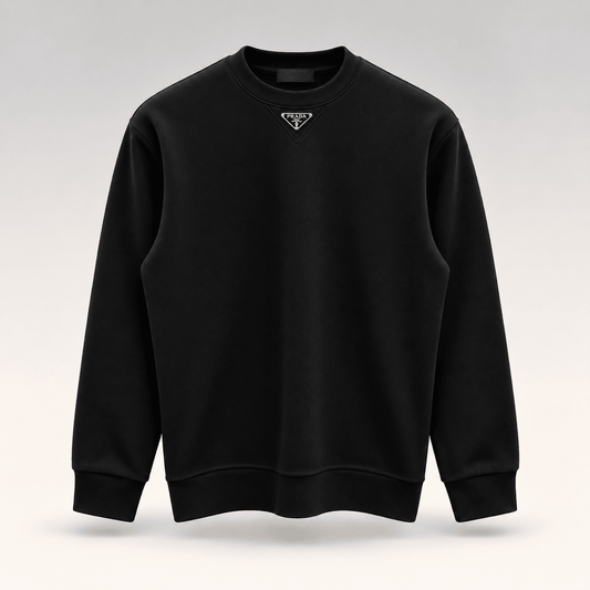 Metal Triangle Logo Sweatshirt