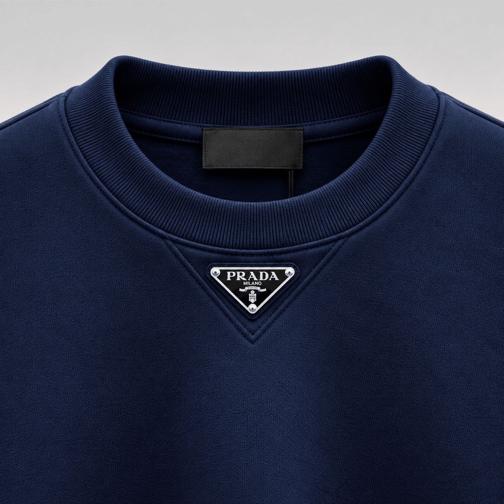 Metal Triangle Logo Sweatshirt