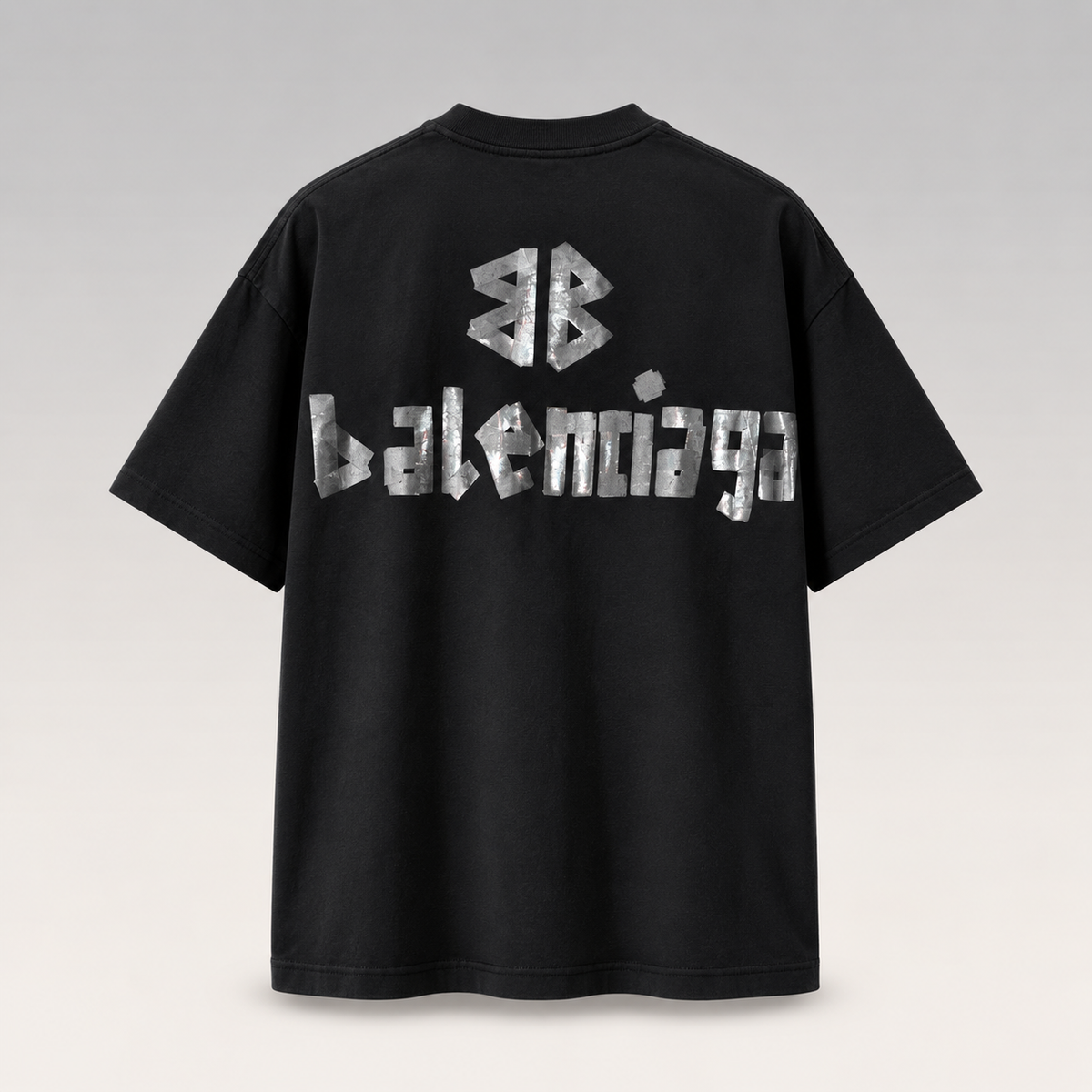 New Tape Type Oversized T-shirt