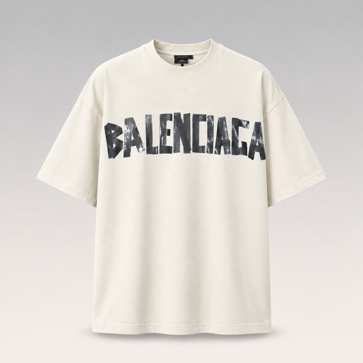 New Tape Type Oversized T-shirt