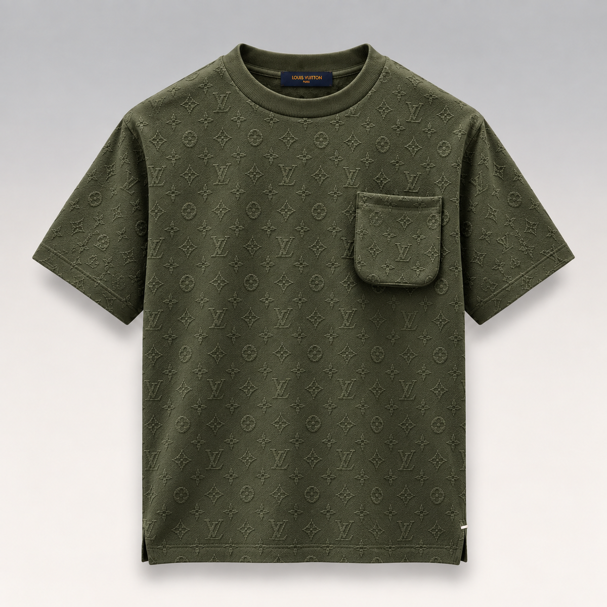 Monogram Jacquard Short-Sleeved T-Shirt