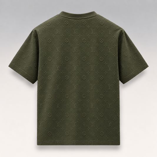 Monogram Jacquard Short-Sleeved T-Shirt