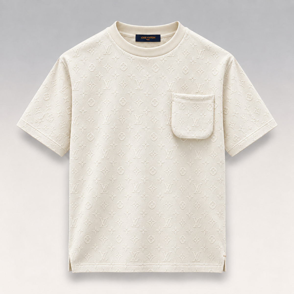 Monogram Jacquard Short-Sleeved T-Shirt