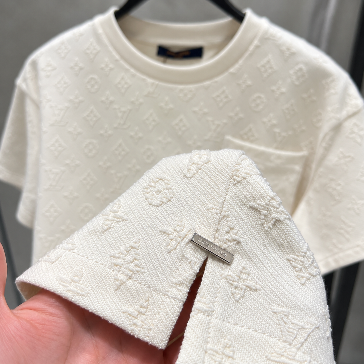 Monogram Jacquard Short-Sleeved T-Shirt