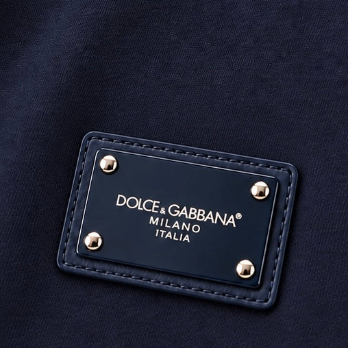 Cotton T-shirt With Branded Tag