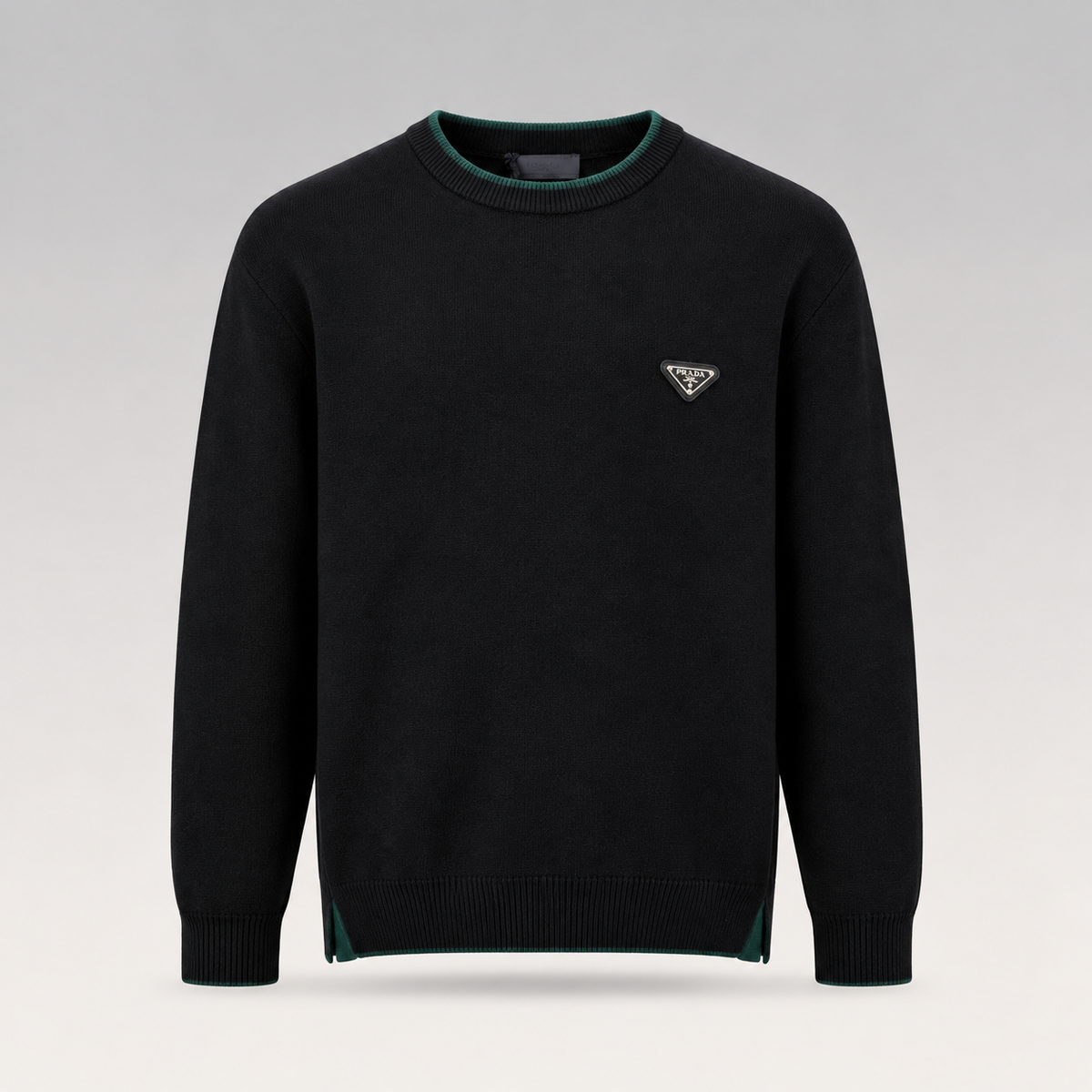 Metal Triangle Logo Sweater