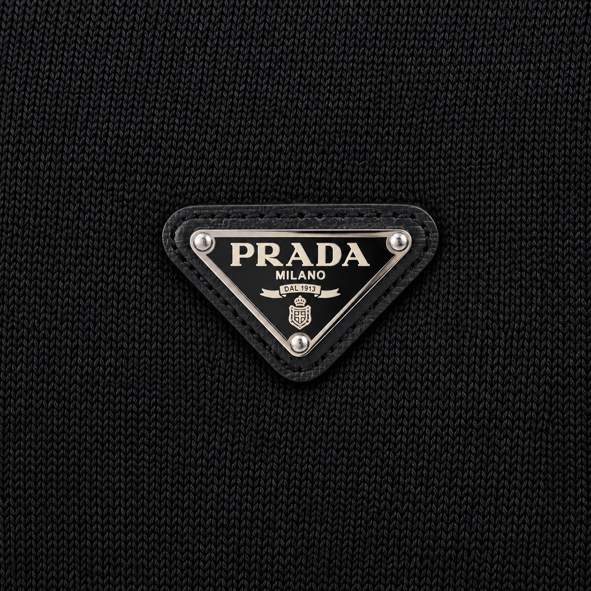 Metal Triangle Logo Sweater