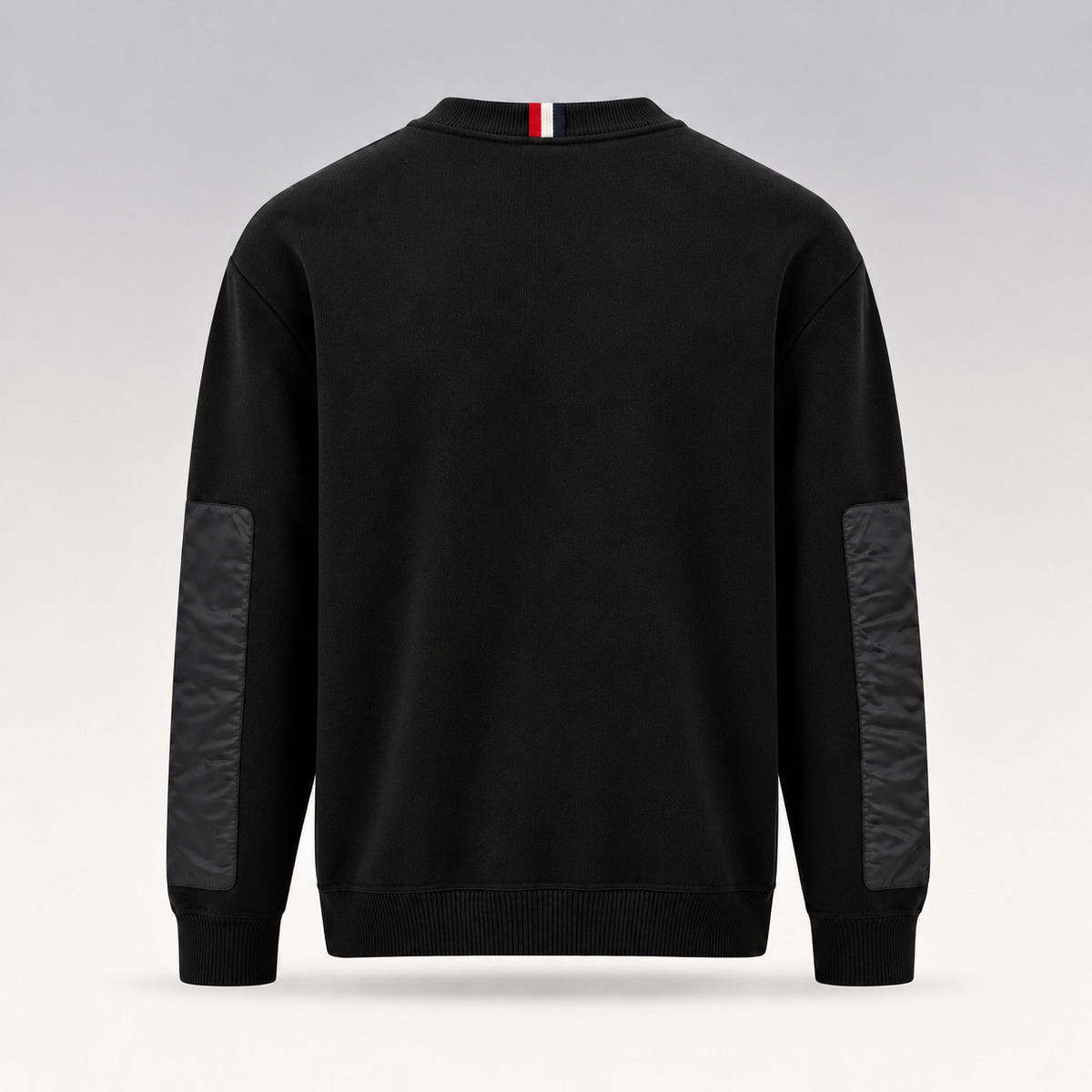 Logo Patch and Insert Detailed Sweater