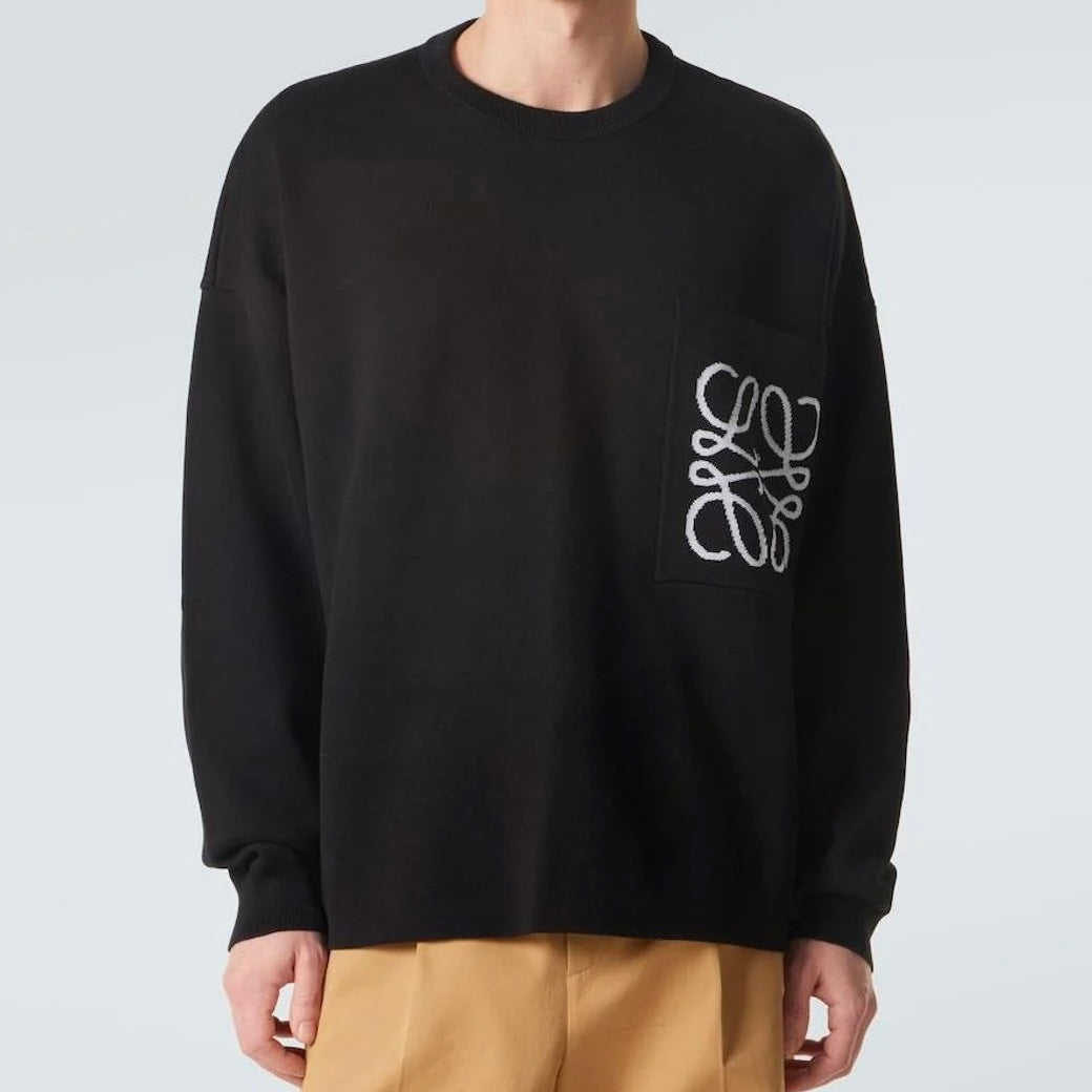 Logo Jacquard Sweater