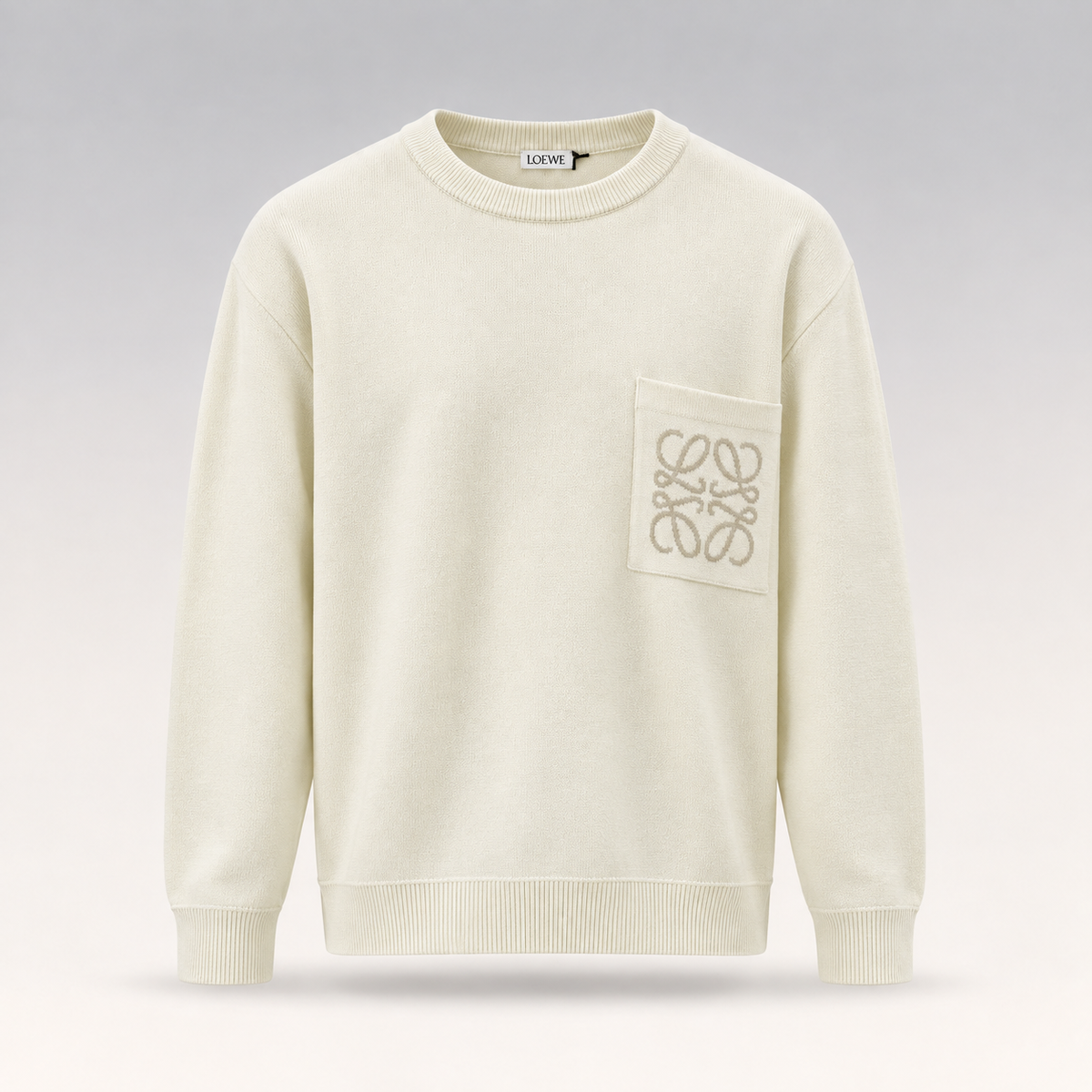 Logo Jacquard Sweater