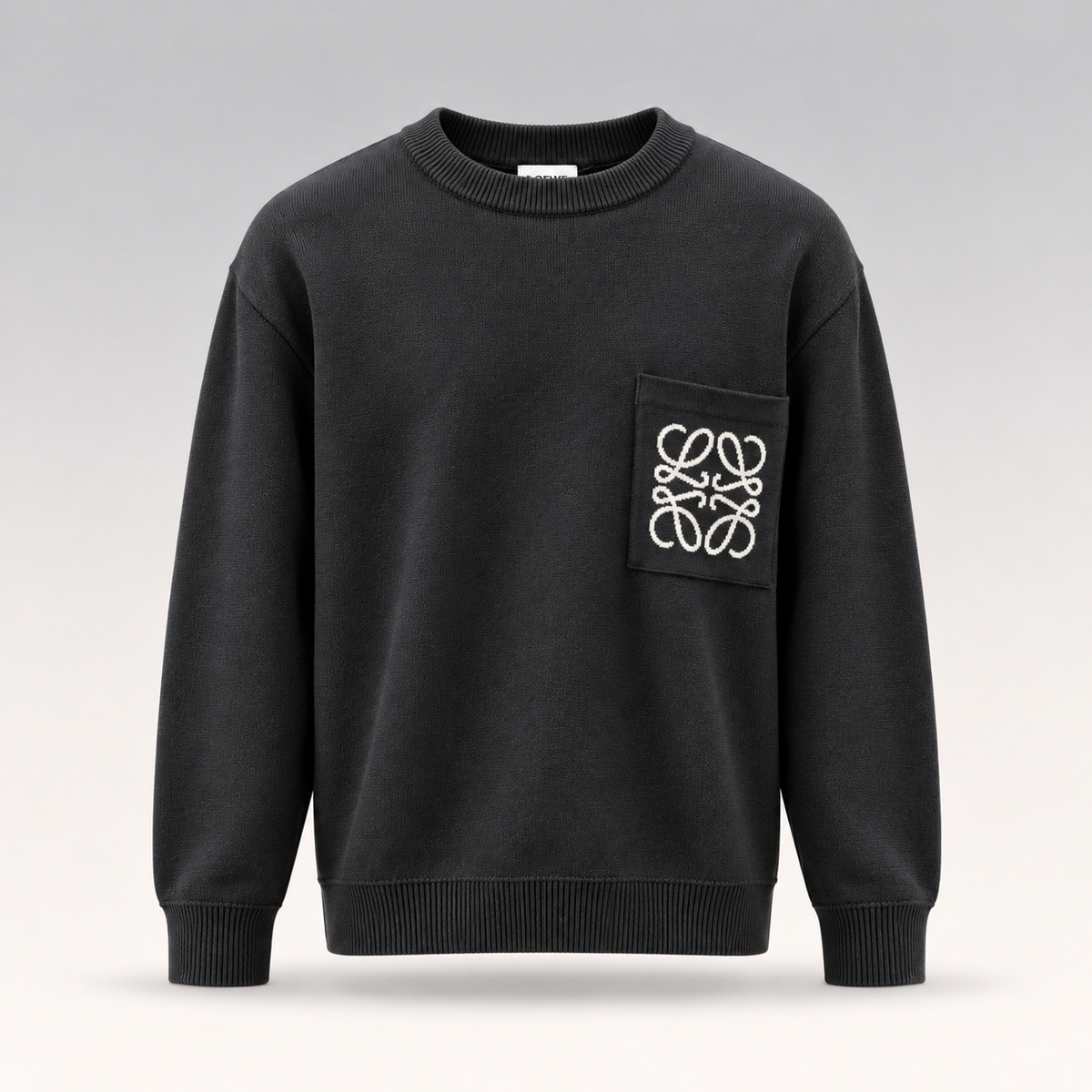 Logo Jacquard Sweater