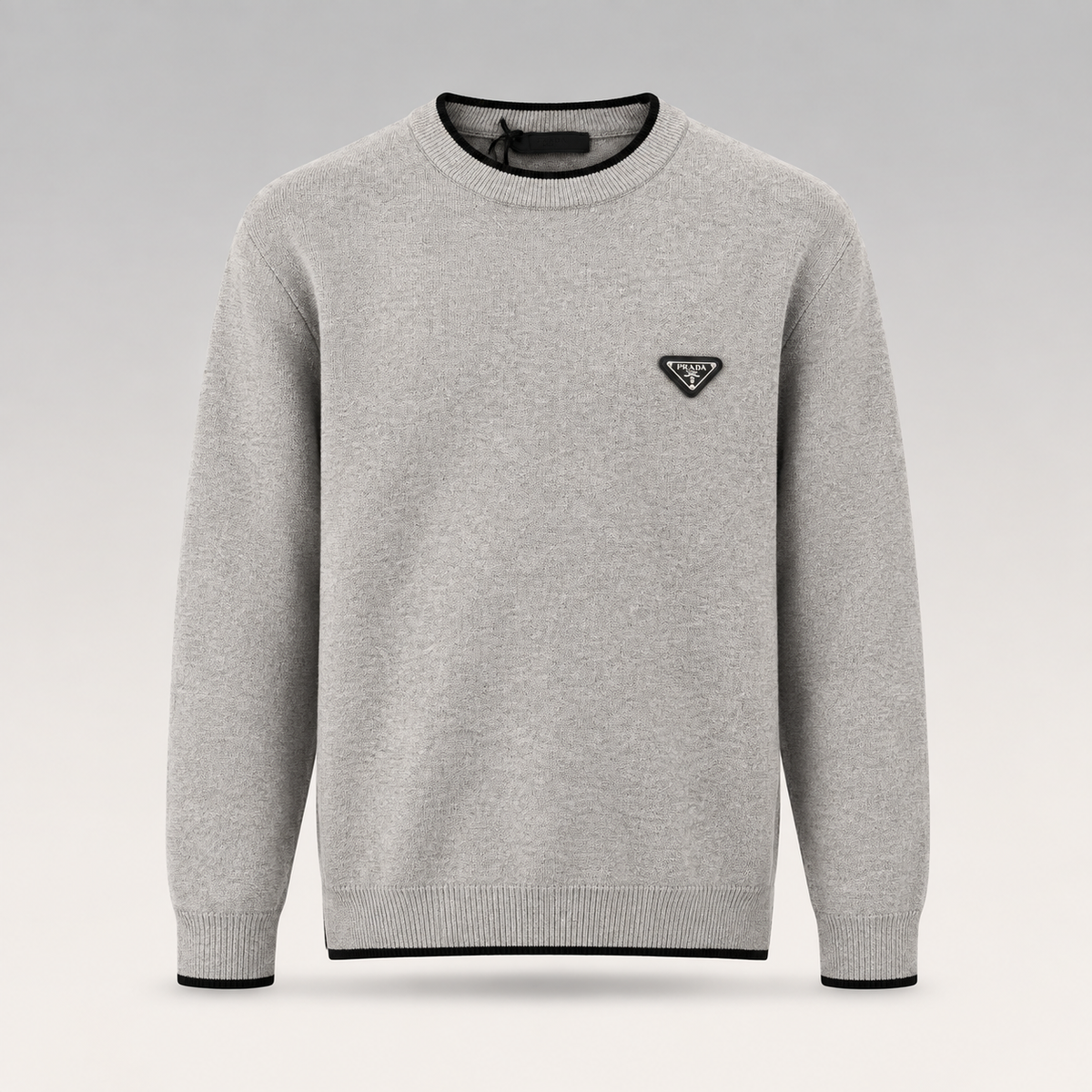 Metal Triangle Logo Sweater