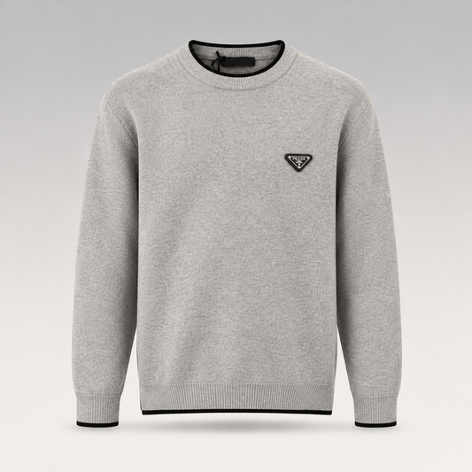 Metal Triangle Logo Sweater