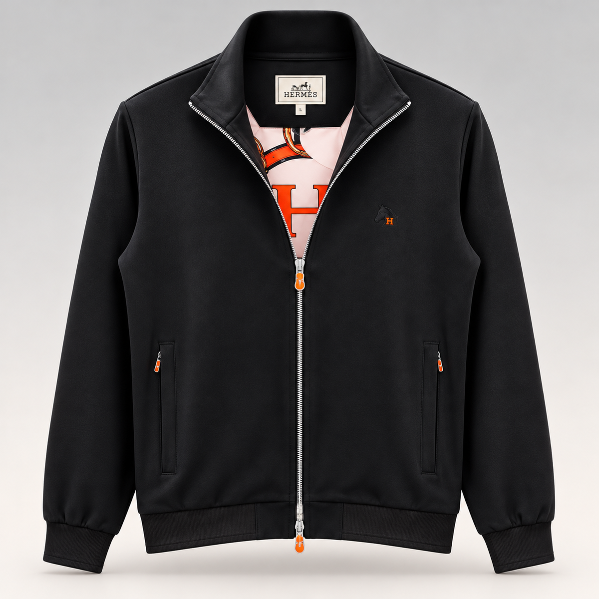 Embroidered Horse Logo Tracksuit