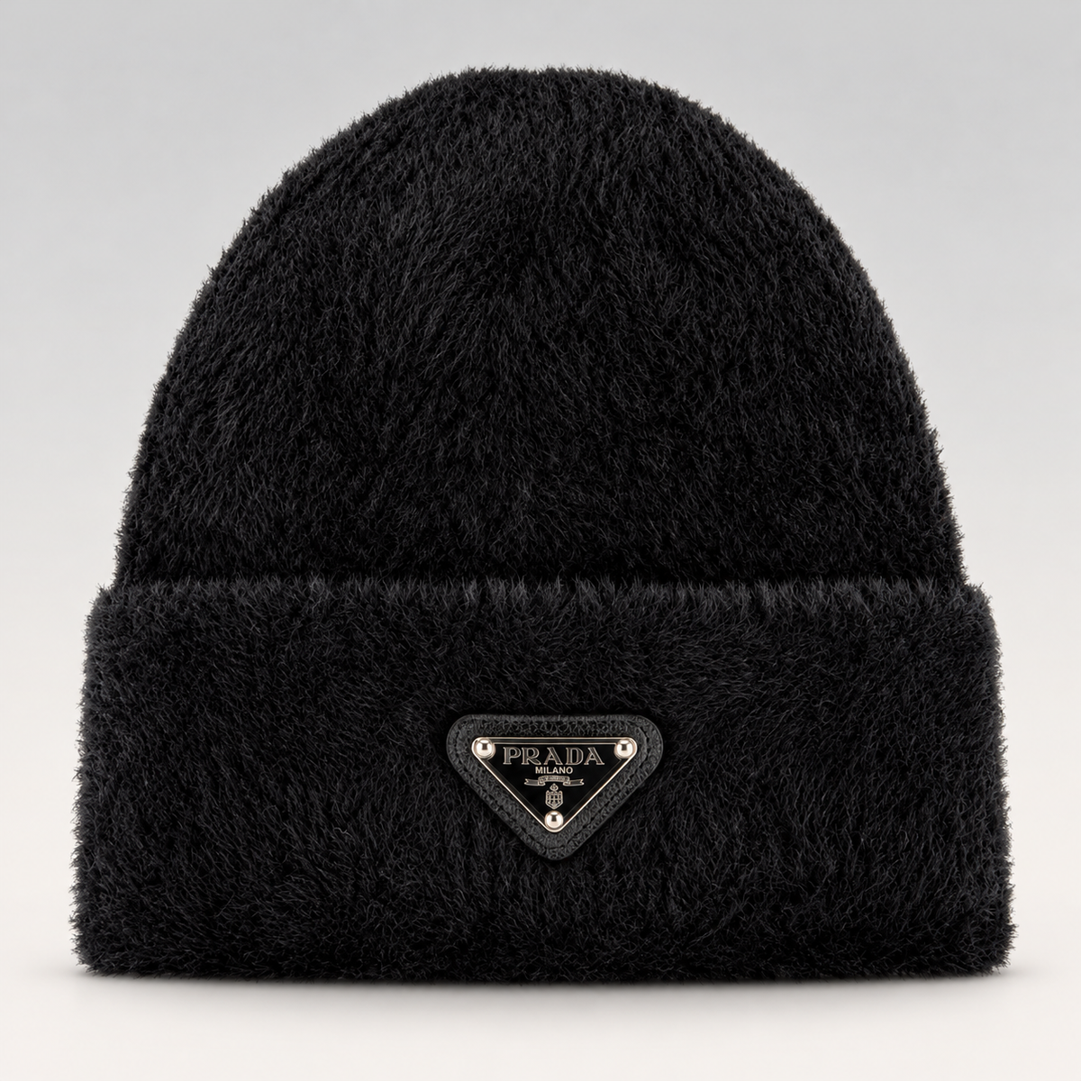 Metal Triangle Logo Beanie