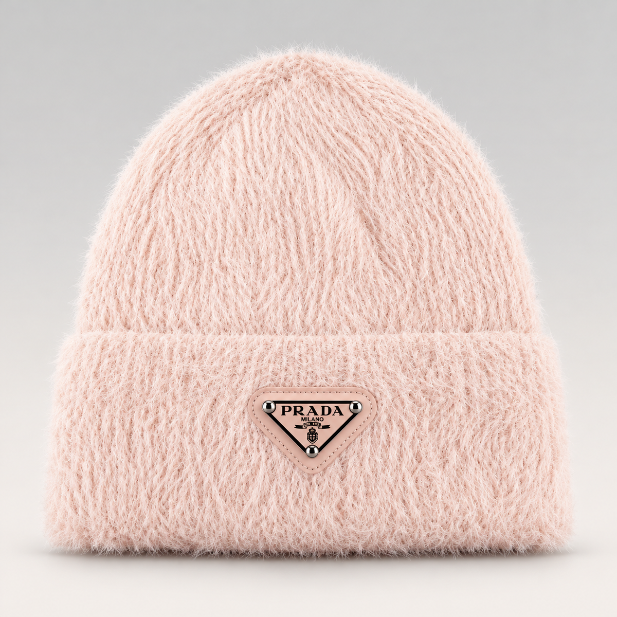 Metal Triangle Logo Beanie
