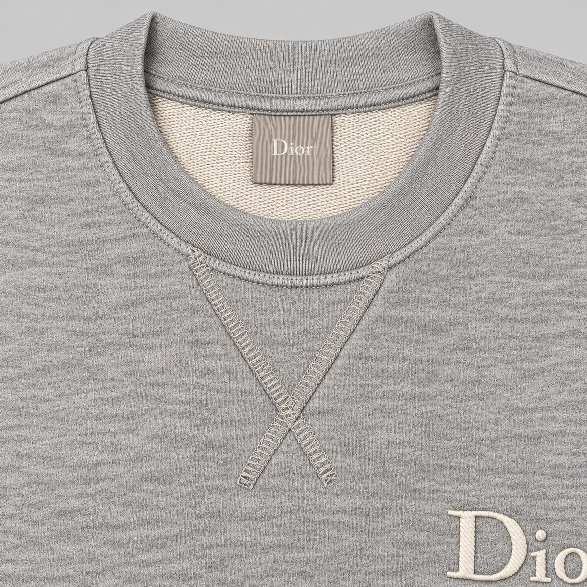 Sweatshirt with Embroidery