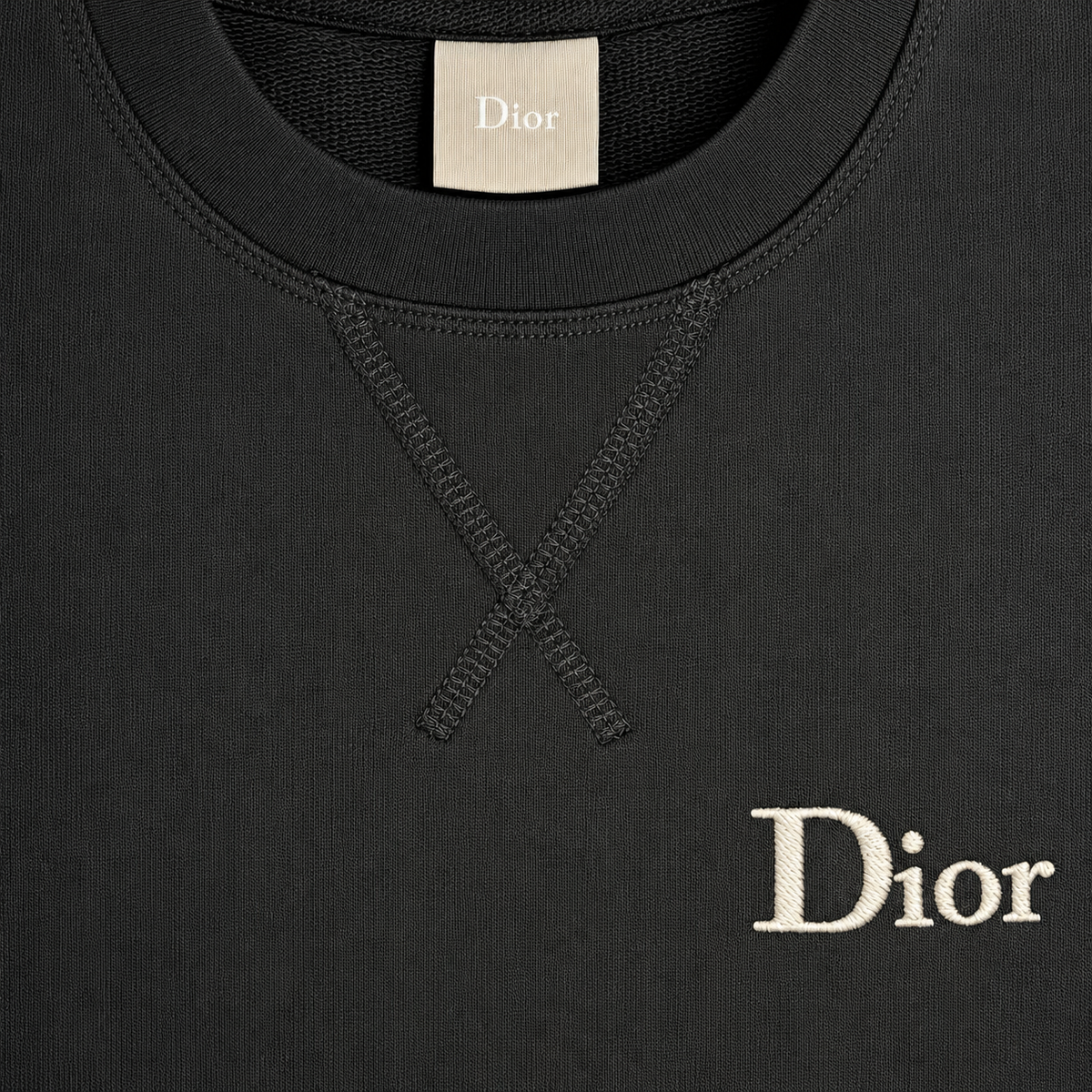 Sweatshirt with Embroidery