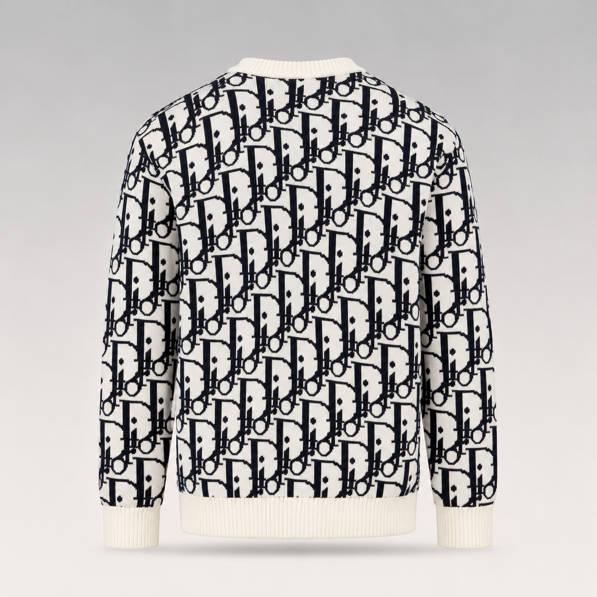 Oblique Knit Sweater