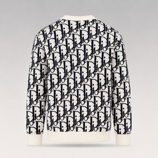 Oblique Knit Sweater