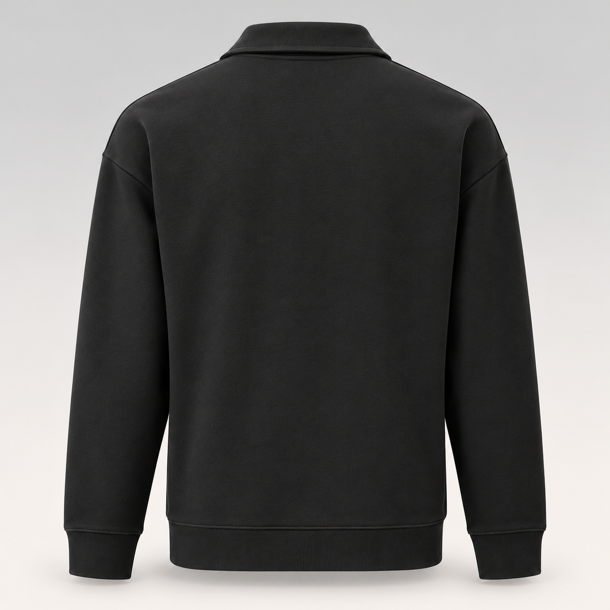 G Logo Long Sleeve Polo Sweatshirt
