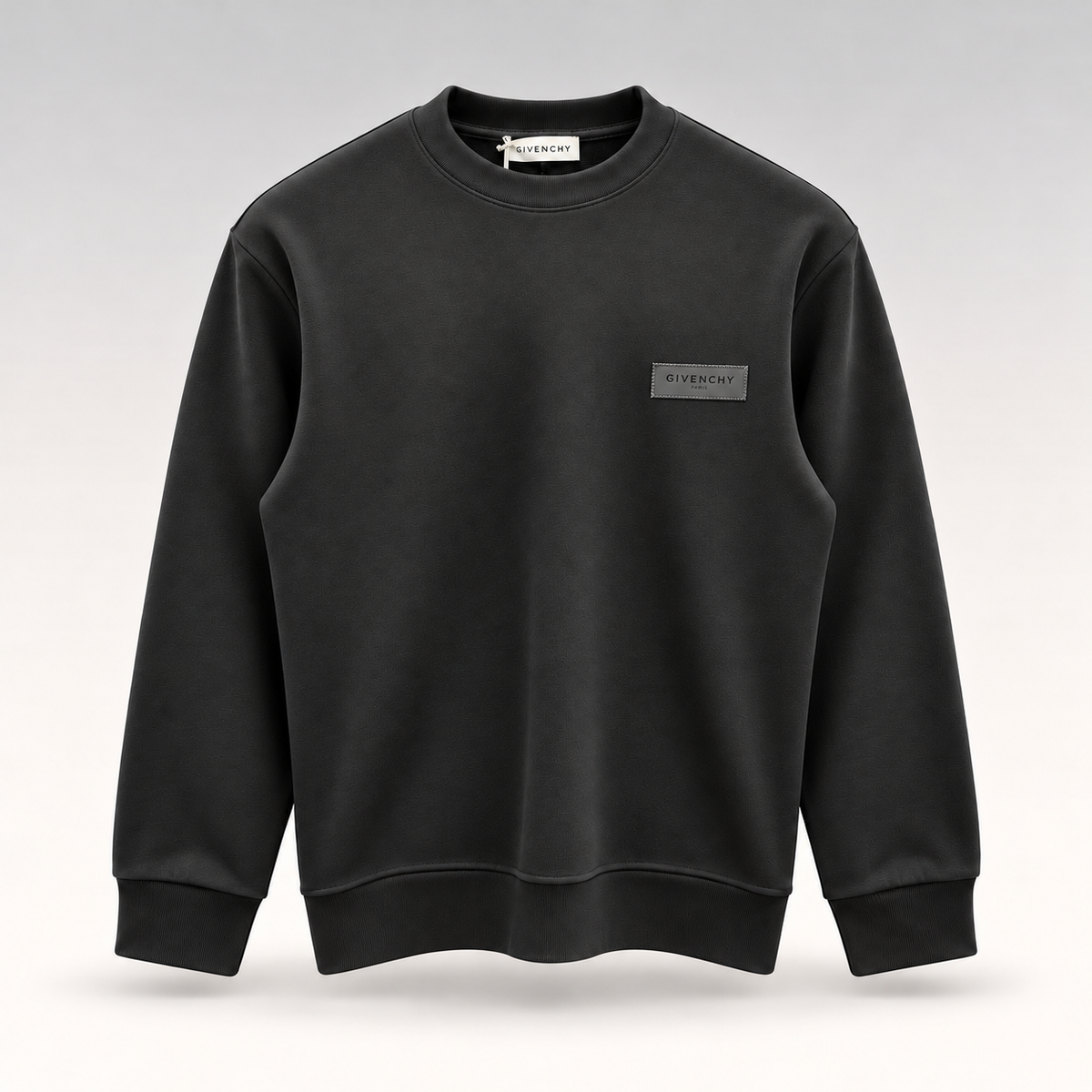 Sweatshirt in with Patch Logo