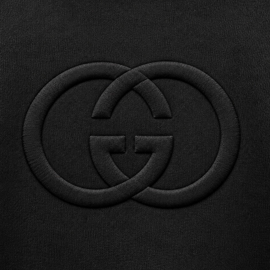 G Logo Long Sleeve Polo Sweatshirt