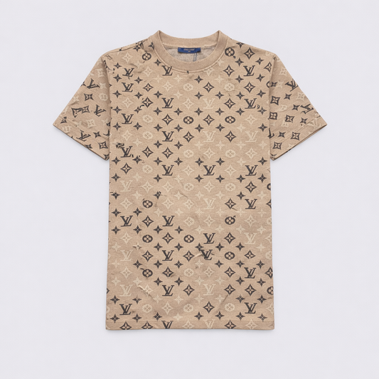 Monogram Jacquard Short-Sleeved T-Shirt