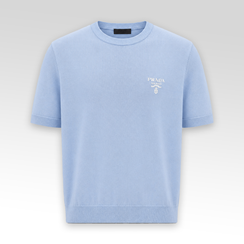 Embroidered Logo Knit Shirt