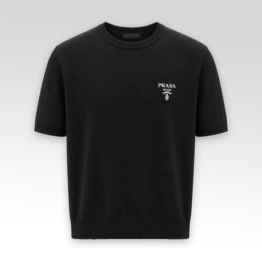 Embroidered Logo Knit Shirt