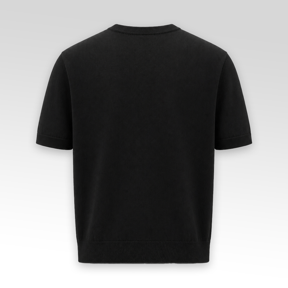 Embroidered Logo Knit Shirt