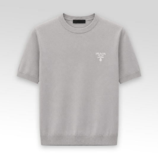 Embroidered Logo Knit Shirt