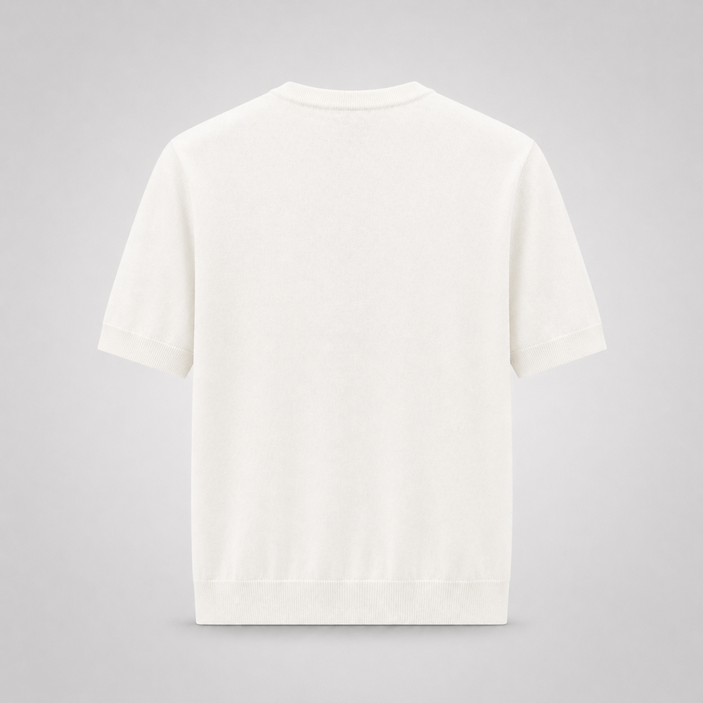 Embroidered Logo Knit Shirt