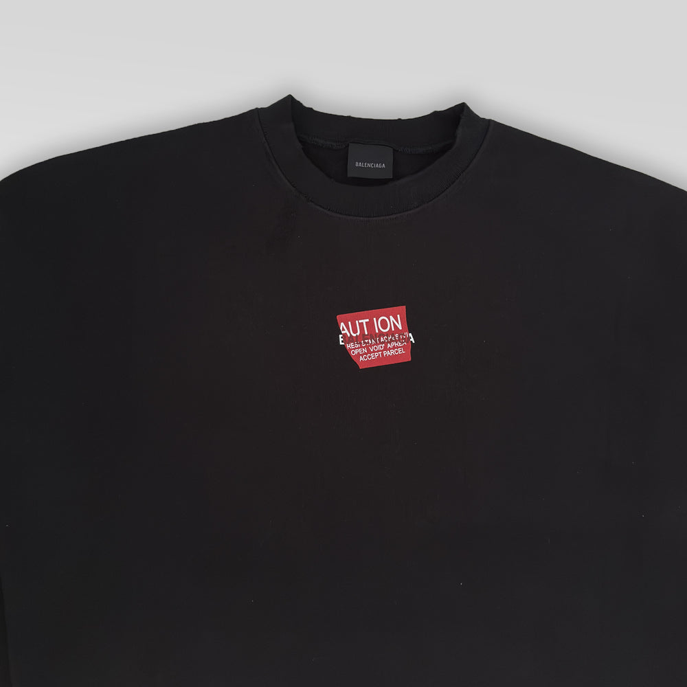 BALENCIAGA  Logo Print Sweatshirt