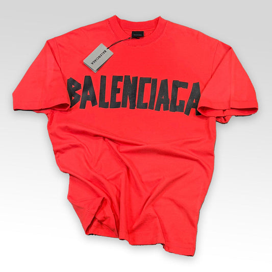 New Tape Type Oversized T-shirt