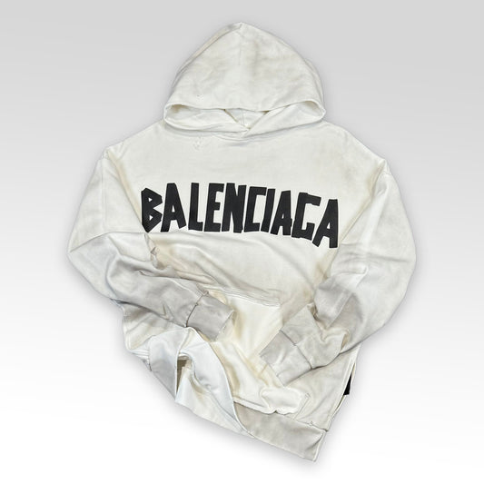 BALENCIAGA Vintage Effect Oversized Hoodie