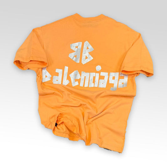 New Tape Type Oversized T-shirt