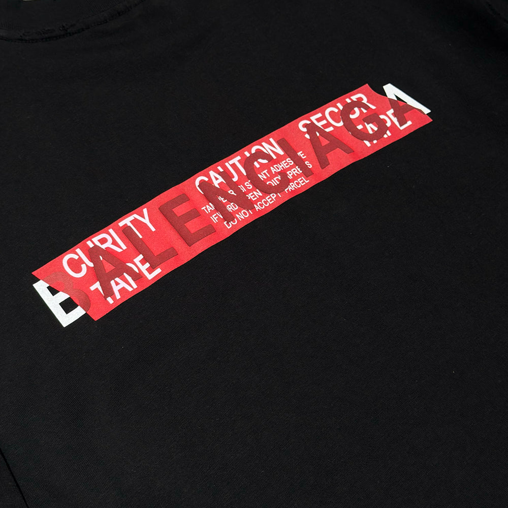BALENCIAGA Taped  Back T-Shirt