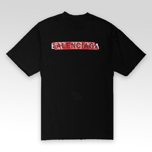 BALENCIAGA Taped  Back T-Shirt