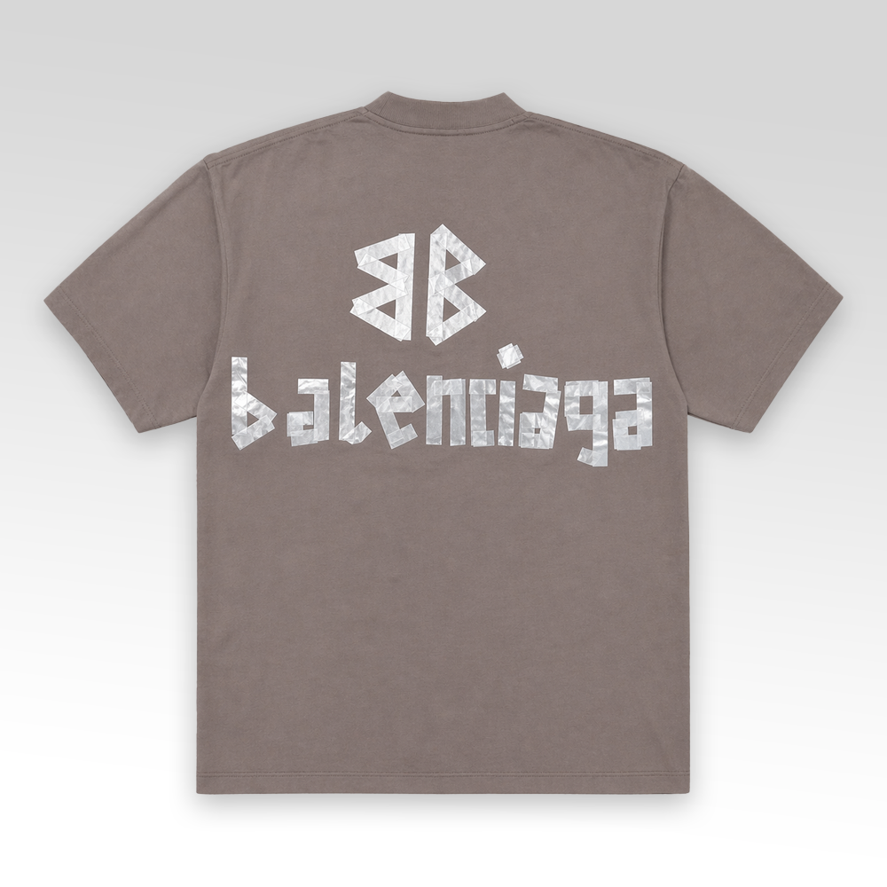 New Tape Type Oversized T-shirt