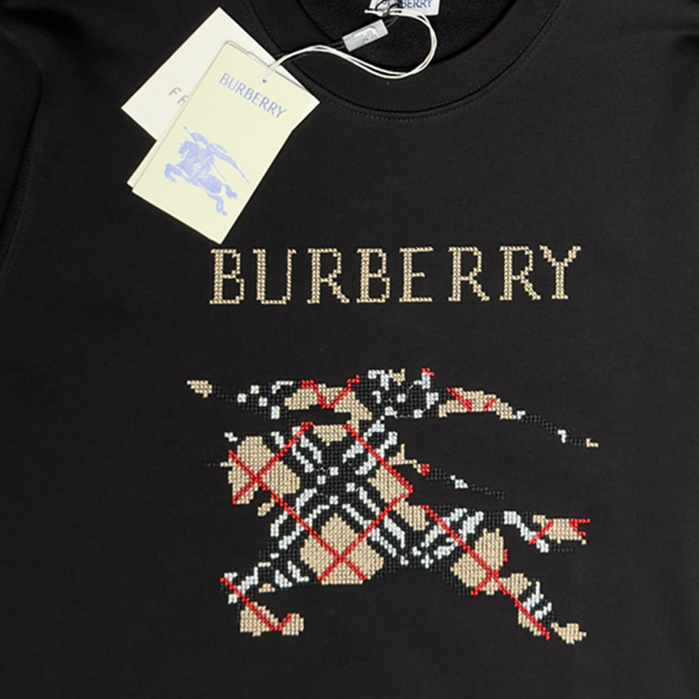 BURBERRY Embroidered Logo Sweatshirt