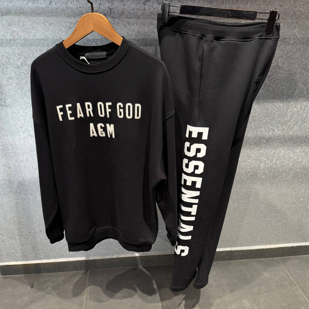 Tracksuit With Embroidered And Embossed Logo