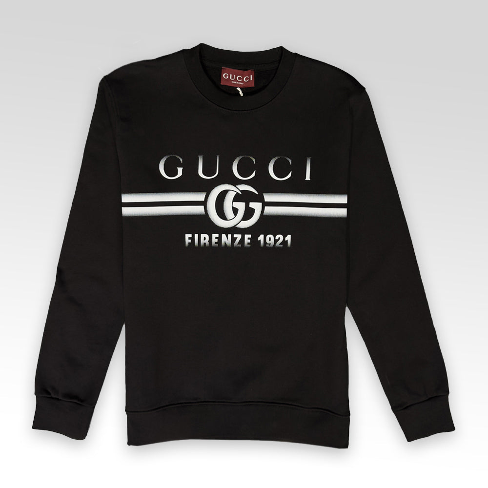 GUCCI GG  Logo Print Sweatshirt
